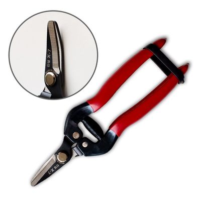 comprar SINSEUNG X7 Tesouras de jardim Mão vermelha Cotovelo Tesouras de colheita de frutas Fabricação em linha