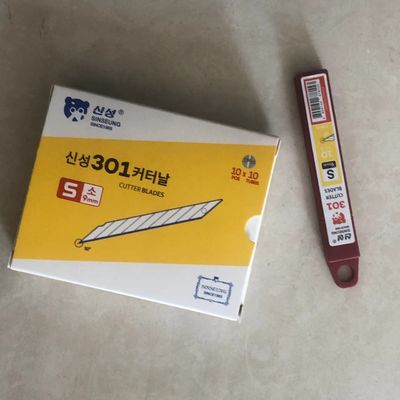 comprar 30 graus Snap Off Blades Ângulo de carro ferramenta de corte de beleza S301 SK2 9mm Cutter Blades Fabricação em linha