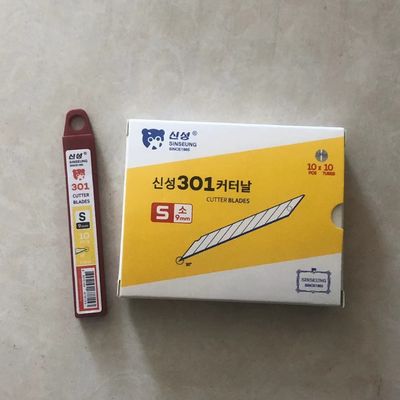 comprar Snap Blade Box Cutter 9mm Tamanhos SK2 Aço carbono afiado a 30 graus Fabricação em linha