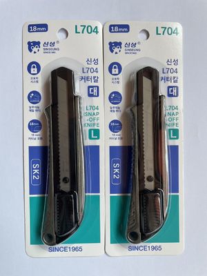 comprar Lâmina de faca de 18 mm com bloqueio e proteção da lâmina Fabricação em linha