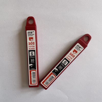 comprar 9mm Snap Off Utility Knife Blades SK2 Aço de Alto Carbono Ângulo de 60 graus Fabricação em linha