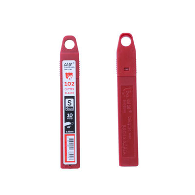 comprar 9mm Snap Off Box Cutter Blade SK2 aço de alto carbono ângulo 60 graus Fabricação em linha