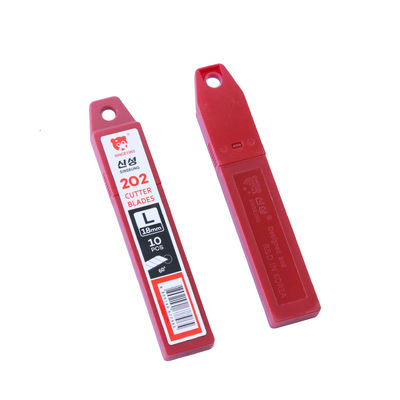 comprar Sinseung L202 18mm Snap-Off Knife Cutter Blades Cartão Prata Large Blade Fabricação em linha