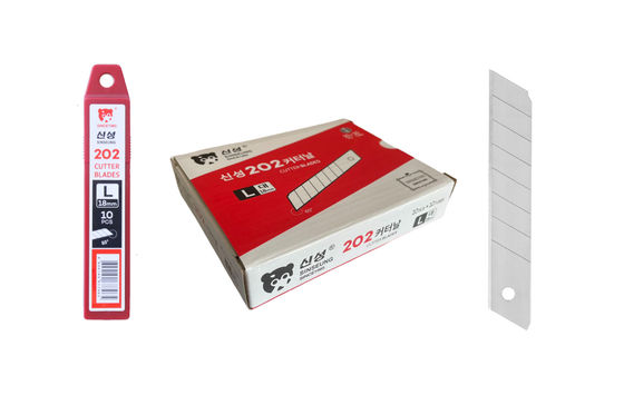 comprar Precision Cut SK2 Steel Silver 18mm Cutter Blades para corte detalhado da Coreia do Sul Fabricação em linha