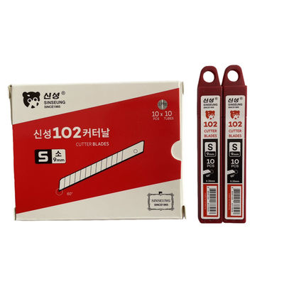comprar Metal Snap Off Knife Utility SK2 Aço de Alto Carbono 60 Graus Ângulo S102 9mm Fabricação em linha