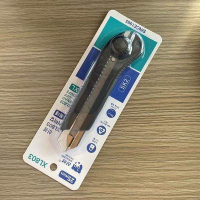 comprar Cortador de caixas de trabalho pesado de botão rotativo com lâmina e mecanismo de bloqueio Fabricação em linha