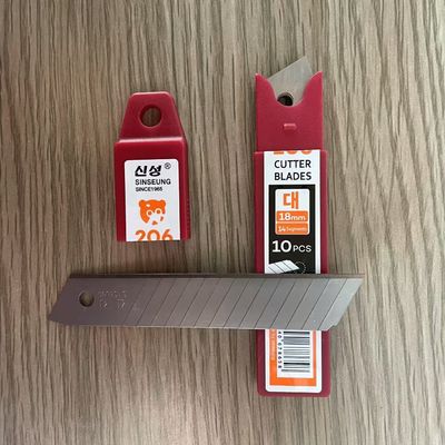 comprar Lâmina de corte de prata de 18 mm com espessura de 0,5 mm e ângulo de 60 ° Fabricação em linha