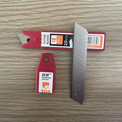comprar Lâmina Prateada Cor Lâmina de Corte de 18 mm Feita de Aço de Alto Carbono SK2 Com Ângulo de 60° Fabricação em linha