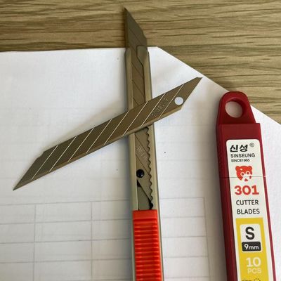 comprar 0.38mm de prata 9mm lâminas de corte para trabalho pesado e corte industrial Fabricação em linha