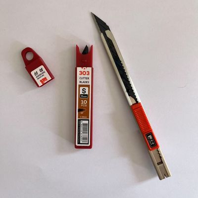 comprar 0.38mm espessura 9mm lâminas de corte feitas de SK2 aço de alto carbono para o corte de desempenho Fabricação em linha