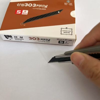 comprar Lâminas de Cortador para Película Automotiva 9mm Pretas Largura 9mm Lâminas de Reposição Fabricação em linha