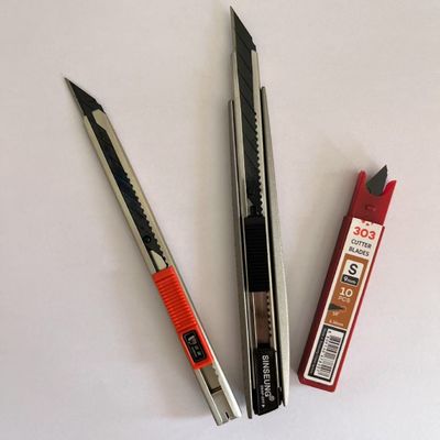 comprar 0.38mm espessura 9mm lâminas de corte feitas de SK2 aço de alto carbono para corte de trabalho pesado Fabricação em linha