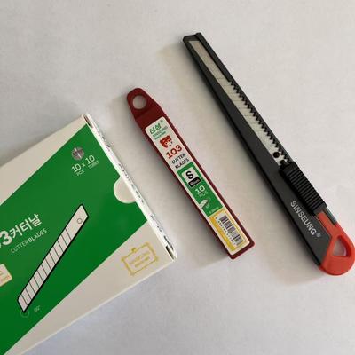 comprar Silver 9mm Cutter Blades Made of High Carbon Steel for Precision Cutting Fabricação em linha