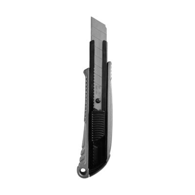 Estilete retrátil resistente de 18 mm Ferramenta de corte para chapas finas de ferro