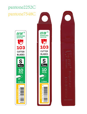 Lâminas de Corte de Carpete com Snap de 9mm, Aço Carbono SK2, Ferramenta Prateada