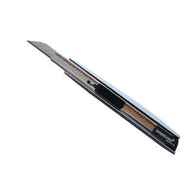 Estilete de 9mm com Lâmina Quebrável para Papel de Parede, Ferramenta de Corte, Preto