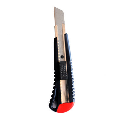 25mm 18mm 9mm lâmina Snap Off Utility Knife Corpo ABS preto