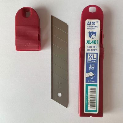 SK2 aço 126mm guilhotina lâmina de corte de papel / lâmina de faca de corte com 7 segmentos ângulo de 60 graus