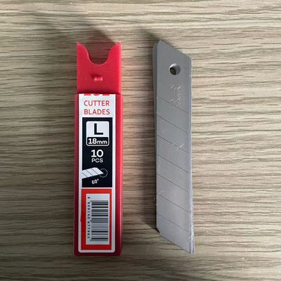 Lâmina de corte de 18 mm para corte suave e sem esforço Largura 18 mm SK2 aço de alto carbono espessura 0,5 mm