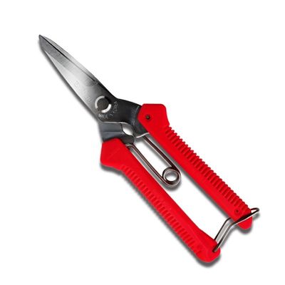Tesouras de hardware profissional de lâmina reta e tipo de microserração perfeito para trabalhos domésticos e tarefas de escritório