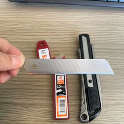 0.5 mm espessura 18 mm lâminas de faca / Snap Off pesadas lâminas utilitárias