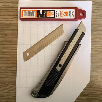 Facas de 18 mm de durabilidade para entusiastas do bricolage