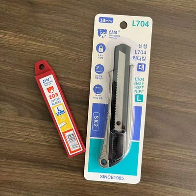 Faca de Segurança Resistente para Cozinha e Casa com Lâmina de 100 mm
