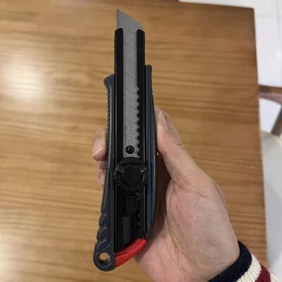 Mão de alumínio 18 mm Faca de utilidade lâmina de aço de alto carbono para construção de oficinas