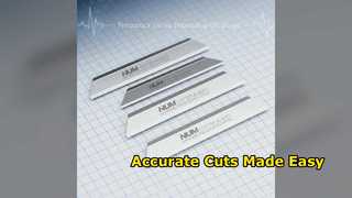 Lâminas de corte de precisão SK2 Aço 118mm