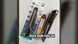 Facas utilitárias resistentes e portáteis de 18 mm 160 * 45 * 17 mm 90g lâmina de alumínio SK2 para profissionais em movimento